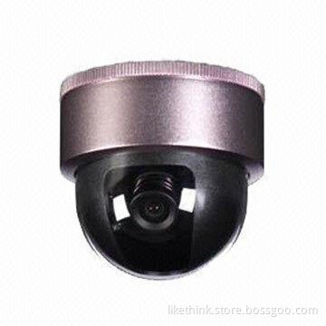 CCTV CCD Dome Camera with 1/3-inch Sony, 700TVL Resolution and 3.6mm Lens, No IR LEDs